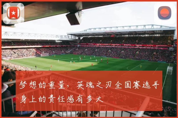 梦想的重量,英魂之刃全国赛选手身上的责任感有多大